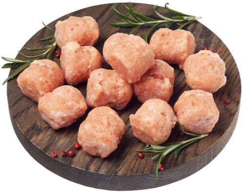 Фрикадельки из мяса кролика и индейки 500гр
